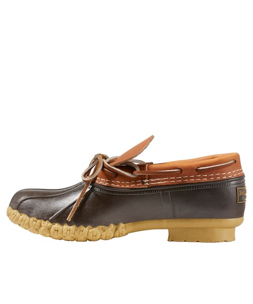 L LBean 本革 デッキシューズ 値下げ不可 本日限り！ L.L.Bean（エルエルビーン） デッキシューズ キャンプ・モック メンズ