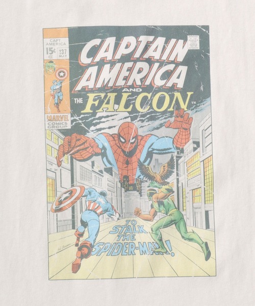 MARVEL tシャツ MARVEL/マーベル スパイダーマン キャプテン