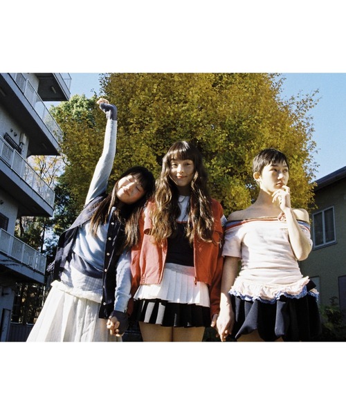 tシャツ ダブルドッキングオフショルフリルトップス DT0712「Moromoro2」「2025SS」 レディース Moromoro tシャツ ダブルドッキングオフショルフリルトップス