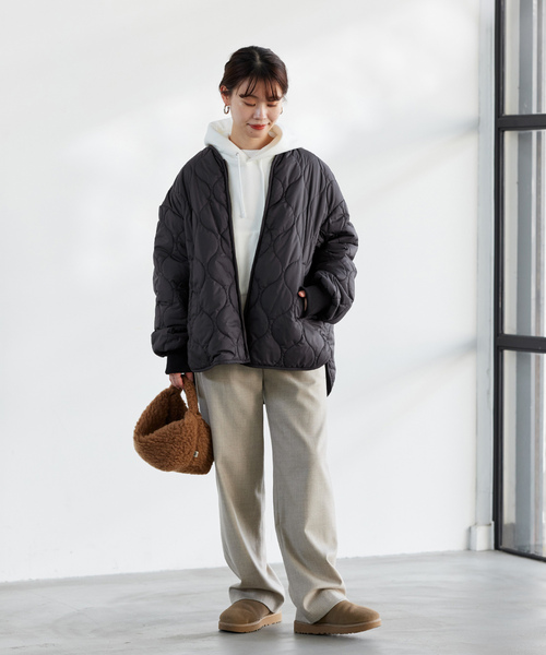 FRAMeWORK（フレームワーク） キルティングブルゾン 38 ブラック