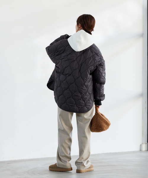 FRAMeWORK（フレームワーク） キルティングブルゾン 38 ブラック