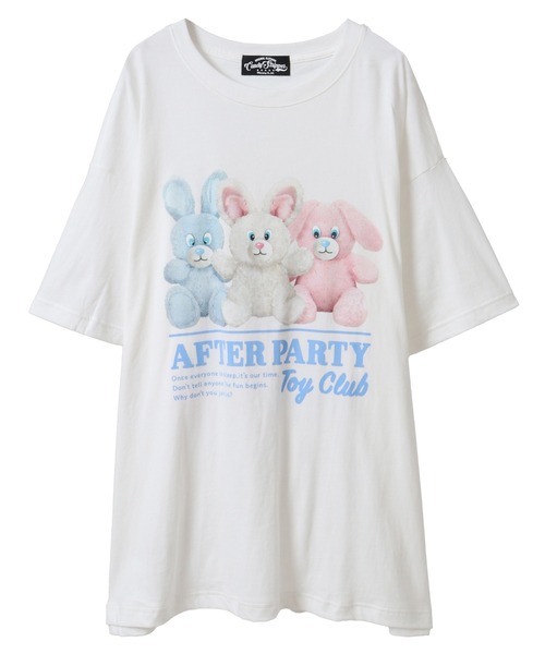Candy Stripper tシャツ AFTER PARTY BIG Tシャツ レディース