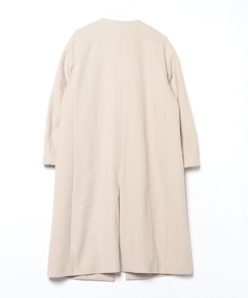 BEAUTY&YOUTH UNITED ARROWS ノーカラーフレアコート BEAUTY&YOUTH UNITED ARROWS ノーカラーフレアコート BEAUTY&YOUTH