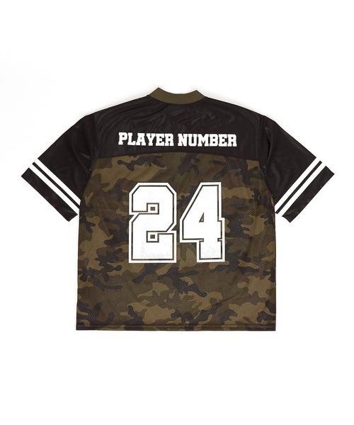 Back Channel 迷彩柄 baseball Tシャツ Back Channel 迷彩柄 baseball Tシャツ