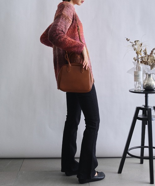 「SETUP7」 「MAISON BREEZE」長袖ニット FREE ブルー レディース_画像6