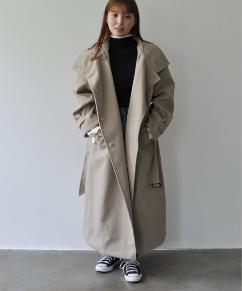 [Meli rich] пальто с отложным воротником MEDIUM Brown женский 