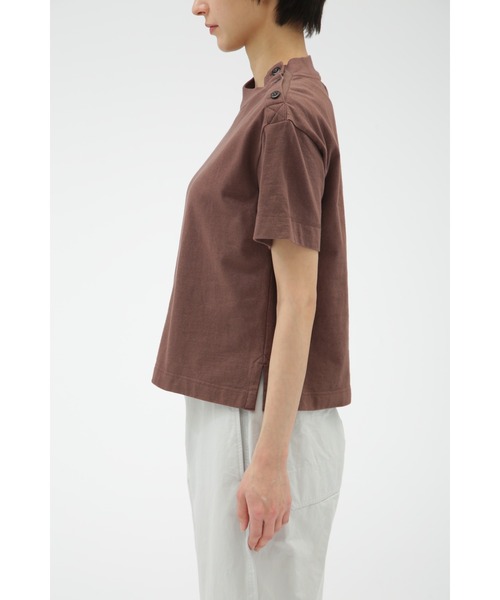 tシャツ LINEN JERSEY レディース MHL. tシャツ WORN LIGHT COTTON JERSEY レディース : ZOZOTOWN