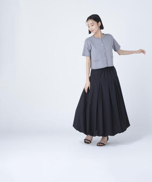 NATURAL BEAUTY BASIC カーディガン 「WEB限定カラー:ラベンダー