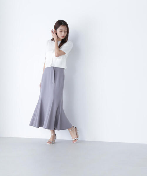 NATURAL BEAUTY BASIC カーディガン 「WEB限定カラー:ラベンダー