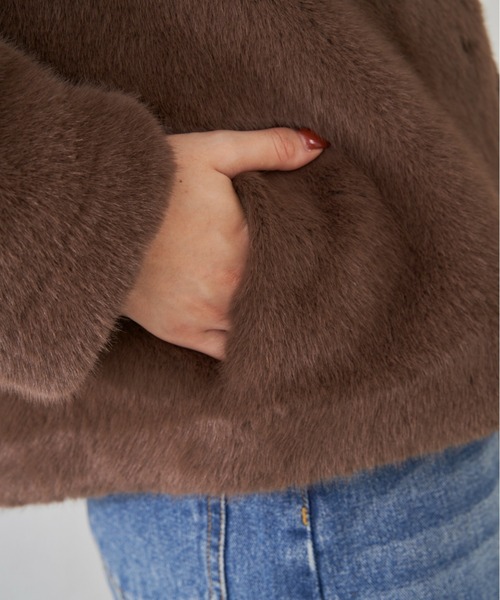 Shelly island（シェリーアイランド） ノーカラージャケット FREE