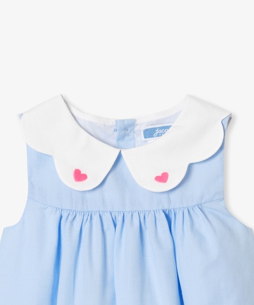 jacadi ハートワンピース jacadi ハート柄ワンピース 6M 67cm｜Yahoo!フリマ（旧PayPay