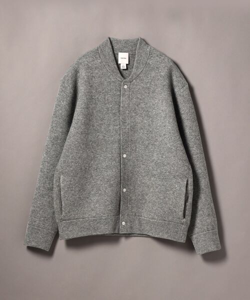 ウールブレンドカーディガン Calvin Klein セーター ニット ウールブレンド カーディガン