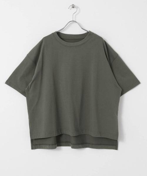 「URBAN RESEARCH」 半袖Tシャツ FREE チャコールグレー レディース URBAN RESEARCH Sonny Label tシャツ SHELTECH オーバーサイズT