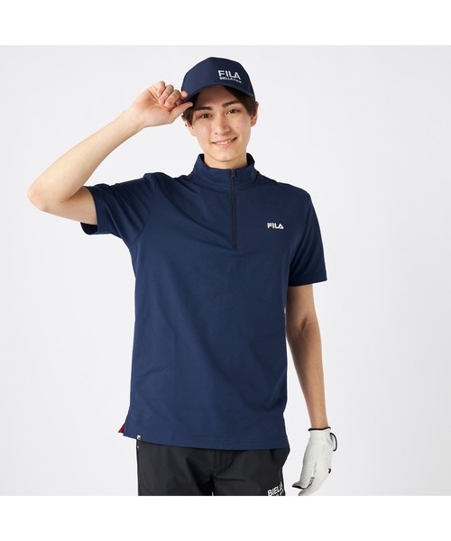 FILA GOLF シャツ フィラゴルフ ゴルフウェア ブランド ロゴ 吸汗速乾