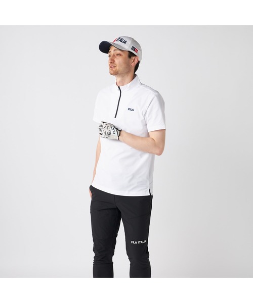 FILA GOLF シャツ フィラゴルフ ゴルフウェア ブランド ロゴ 吸汗速乾