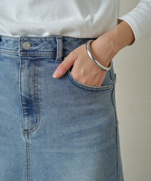 Loungedress 「LOUNGEDRESS」 デニムロングスカート SMALL