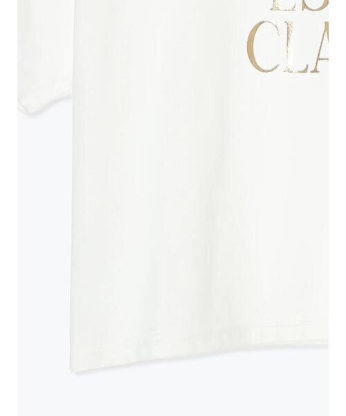 tシャツ 「接触冷感」箔プリントTシャツ レディース セール】箔プリント冷感Tシャツ（Tシャツ/カットソー）｜Rashik
