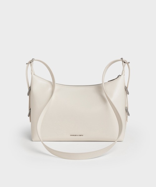 台湾 CHARLES&KEITH Bryna ベルトバックル ショルダーバッグ CHARLES ＆ KEITH ショルダーバッグ バッグ Bryna ブライナ