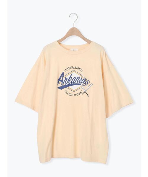Samansa Mos2（サマンサモスモス） tシャツ プリントアソートBIG