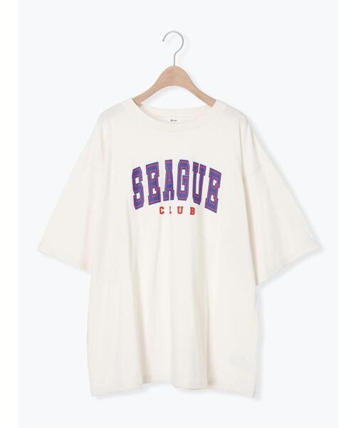Samansa Mos2（サマンサモスモス） tシャツ プリントアソートBIG