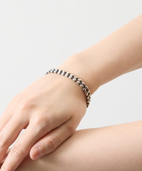 HARIM ブレスレット ハリム / NARROW OVAL BOWL CHAIN W-BRACELET