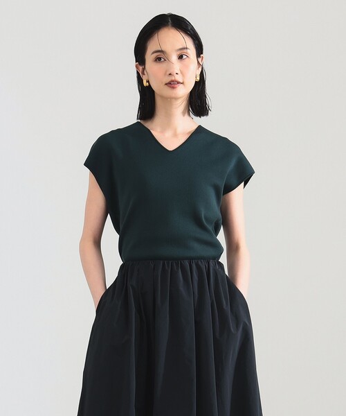 Demi-Luxe BEAMS カーディガン 2WAY フレンチ プルオーバー