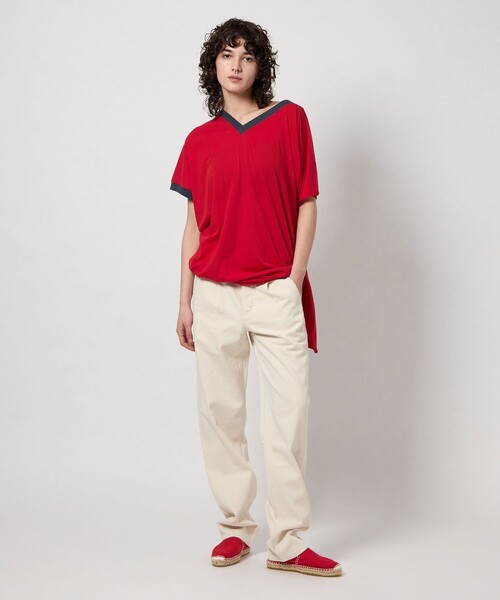 tシャツ 「6(ROKU)」ARPHABET Tシャツ -K- レディース