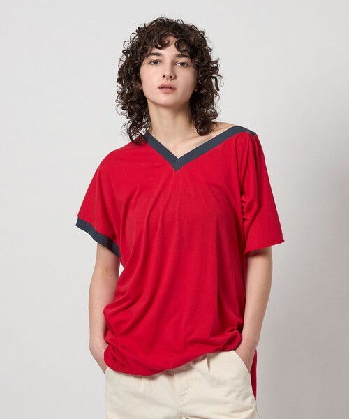 tシャツ 「6(ROKU)」ARPHABET Tシャツ -K- レディース