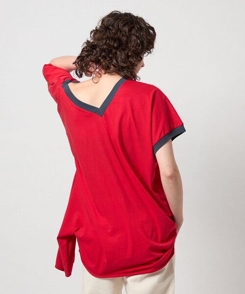 tシャツ 「6(ROKU)」ARPHABET Tシャツ -K- レディース