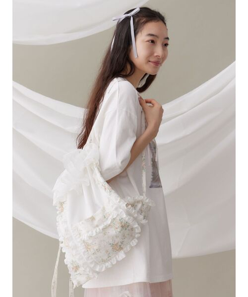 merry jenny デイバック リュック floralレースナップサック