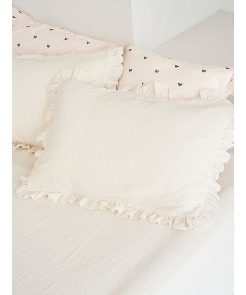 gelato pique Sleep ベッド 寝具 「Sleep」ダブルガーゼフリル3点