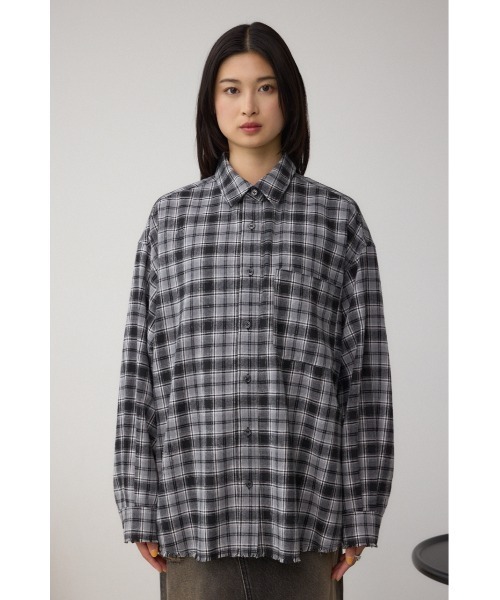 AZUL BY MOUSSY（アズールバイマウジー） ブラウス シャツ 「着丈