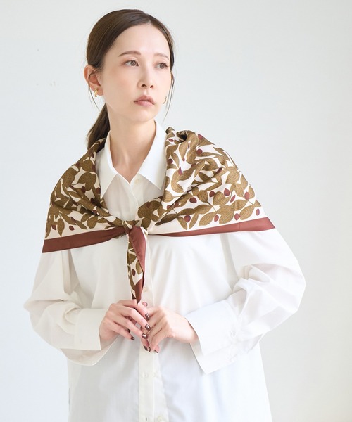 ROPE' PICNIC（ロペ ピクニック） スカーフ バンダナ 90×90 アソート