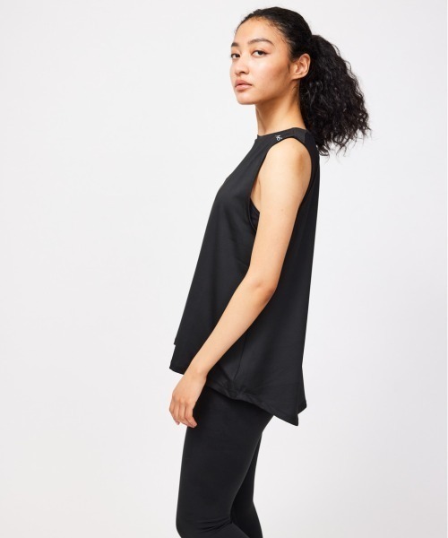 「NERGY」 ノースリーブトップス FREE ブラック レディース_画像4
