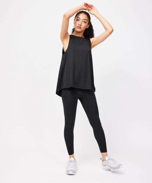 「NERGY」 ノースリーブトップス FREE ブラック レディース_画像8