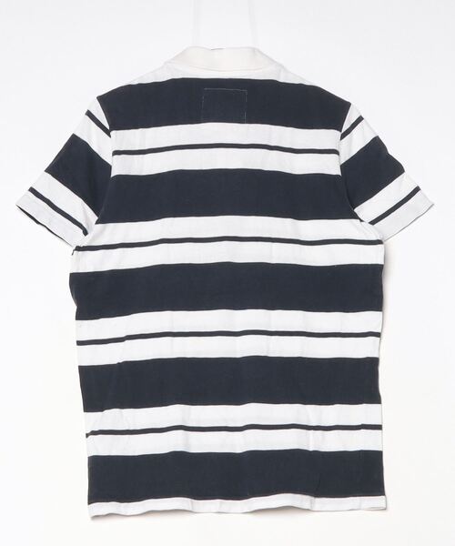 「Hollister」 半袖ポロシャツ M ネイビー メンズ_画像2