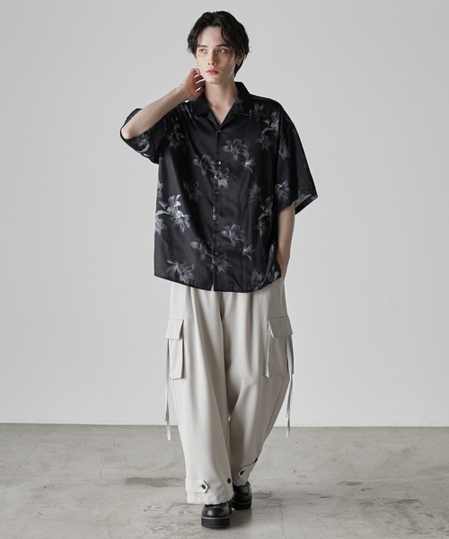 「CLEL」 半袖シャツ S ホワイト メンズ_画像9