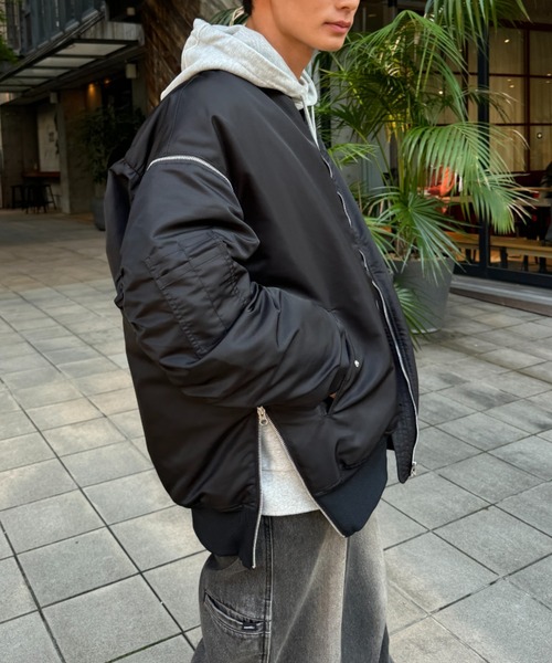 「LEANN MOMENT」 ブルゾン フリー カーキ レディース_画像6