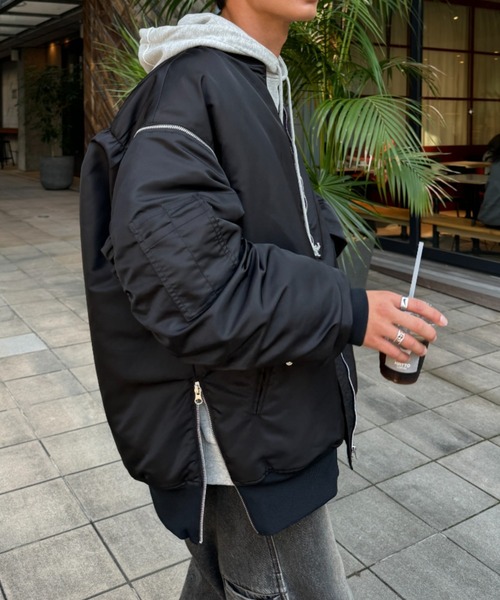 「LEANN MOMENT」 ブルゾン フリー カーキ レディース_画像7