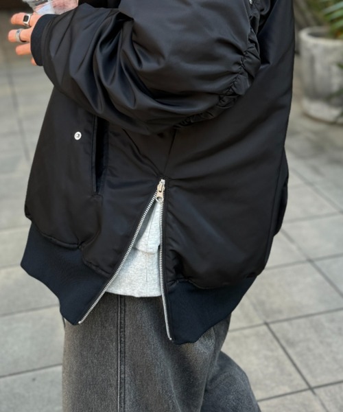 「LEANN MOMENT」 ブルゾン フリー カーキ レディース_画像8