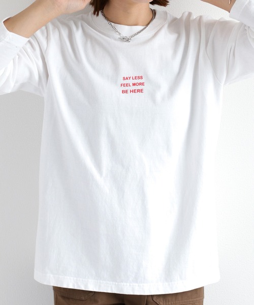 cepo tシャツ ロゴプリントロングスリーブTee レディース : ZOZOTOWN