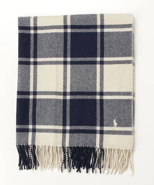 【新品・未使用】Ralph Laurenブランケット RALPH LAUREN HOME（ラルフ ローレン ホーム） ブランケット NELSON