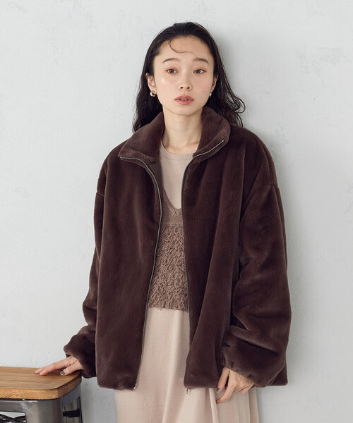 COMME CA ISM（コムサイズム） ブルゾン アウター ファー ブルゾン