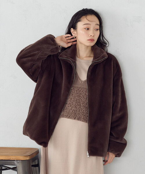 COMME CA ISM（コムサイズム） ブルゾン アウター ファー ブルゾン 