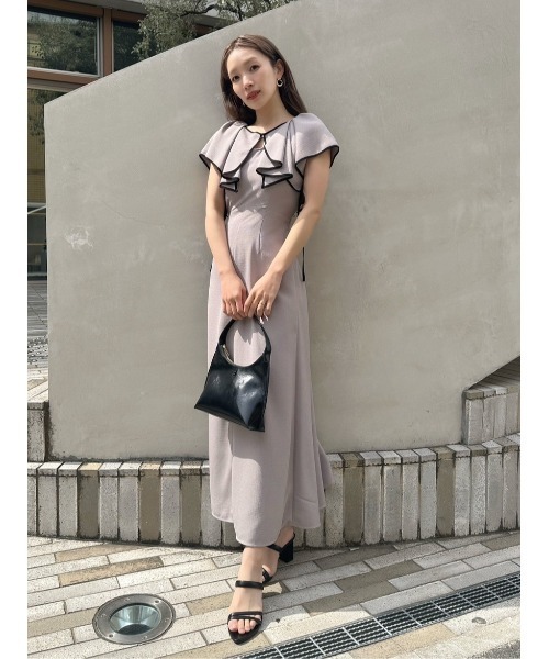 SNIDEL（スナイデル） ノースリーブワンピース 0 グレー レディース