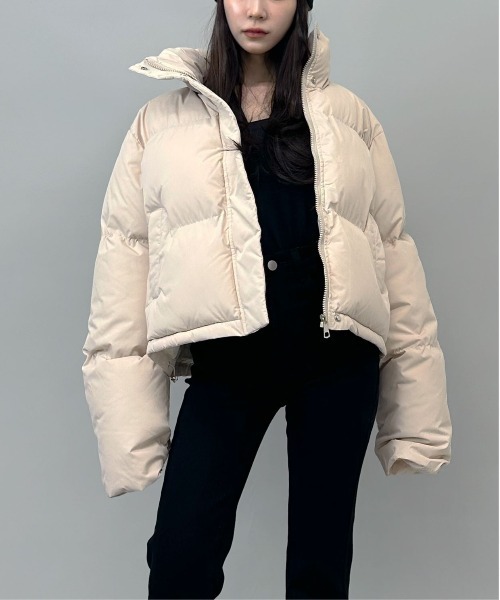 FOLLOWIN（フォロウィン） ダウンコート ダウンジャケット 4color/裾