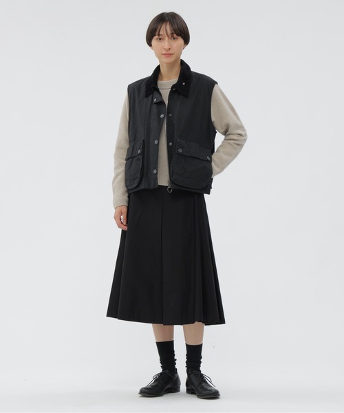 MARGARET HOWELL（マーガレットハウエル） スカート COTTON SATEEN