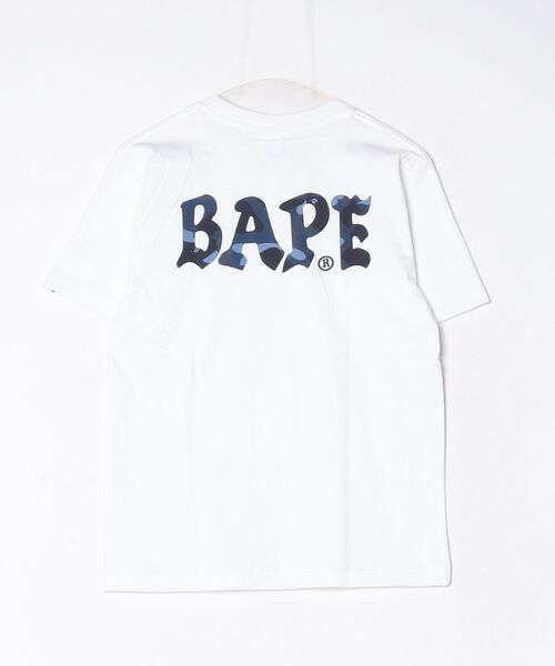 tシャツ COLOR CAMO BAPE LOGO TEE レディースの画像