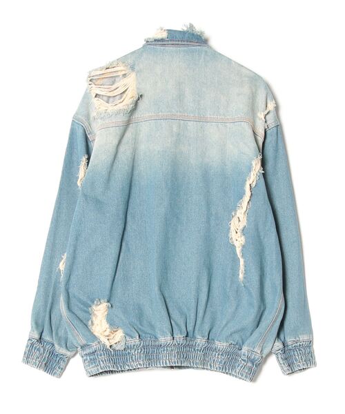 jouetie（ジュエティ） ブルゾン MEDIUM ブルー レディース : ZOZOTOWN