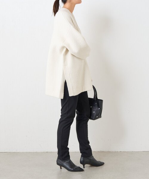 BEARDSLEY（ビアズリー） ニット セーター ブークレ接結スリットプル